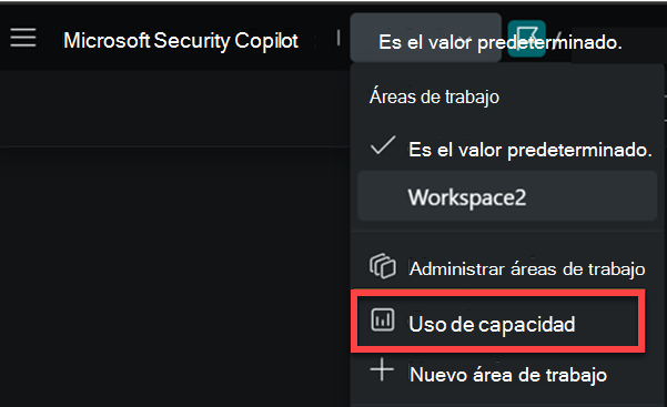 Imagen del uso de capacidad de la ruta de navegación.