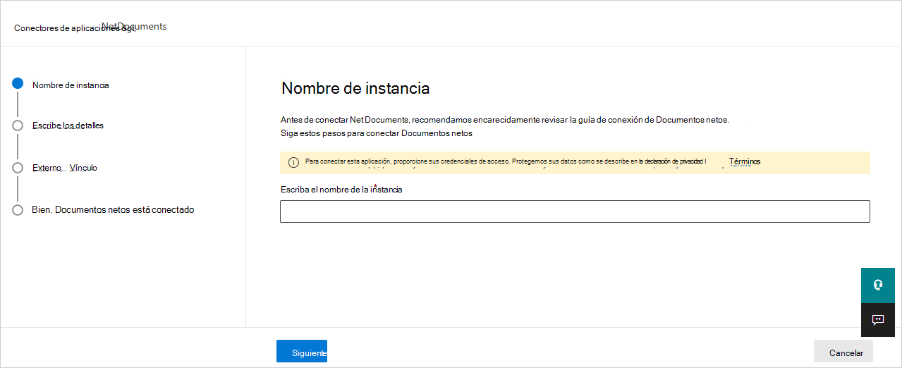 Conectar NetDocuments.