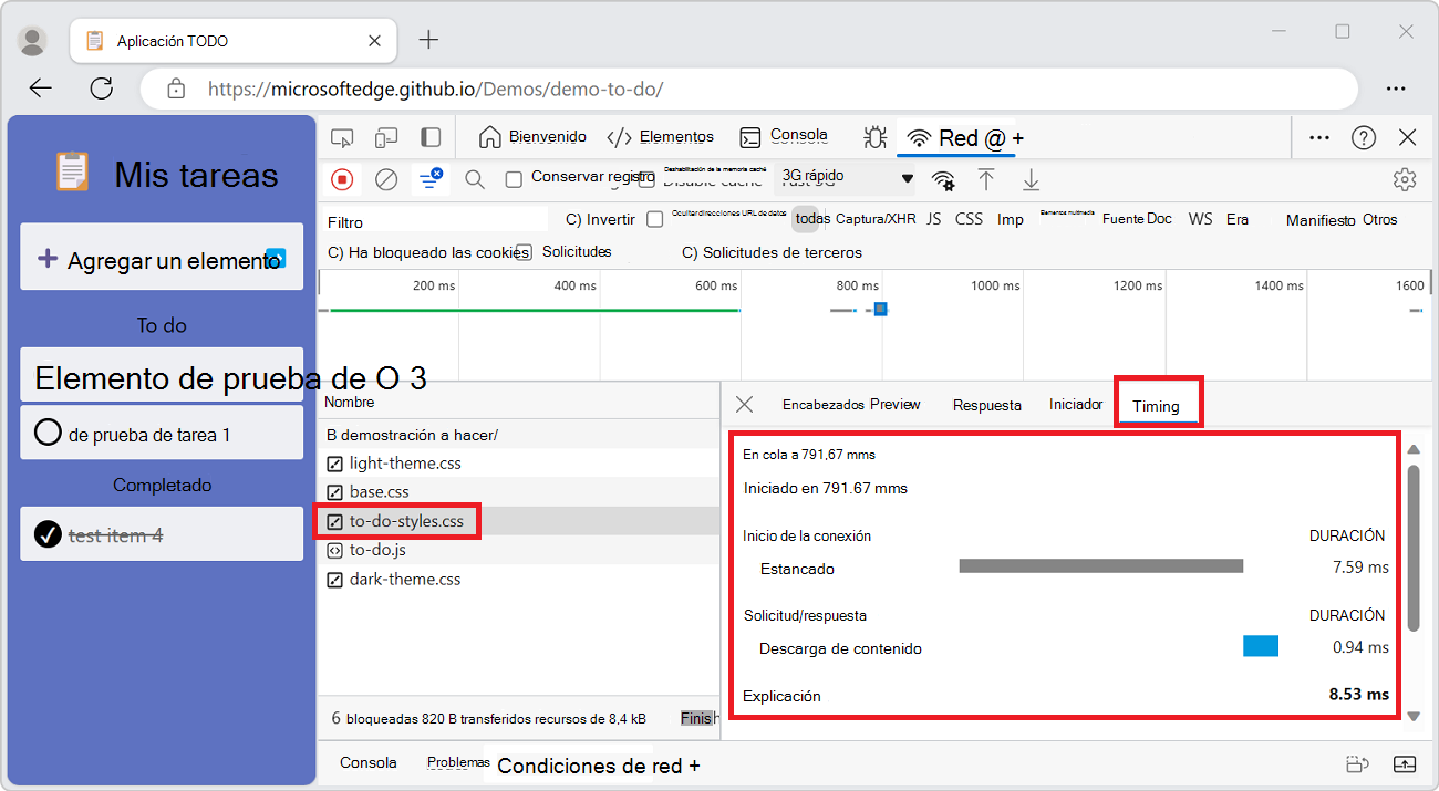 Panel Control de tiempo