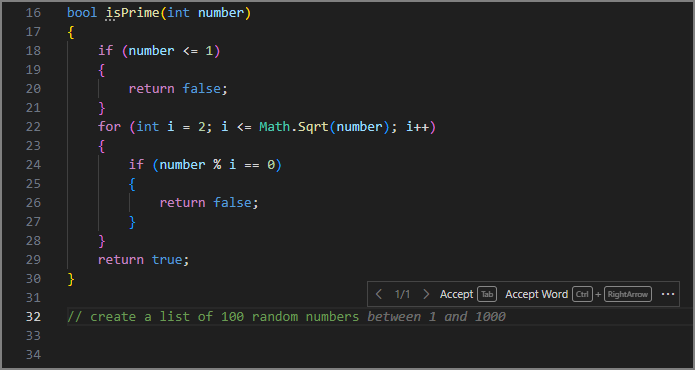 Captura de pantalla que muestra las palabras 