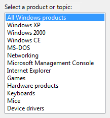 captura de pantalla de la lista desorganizada