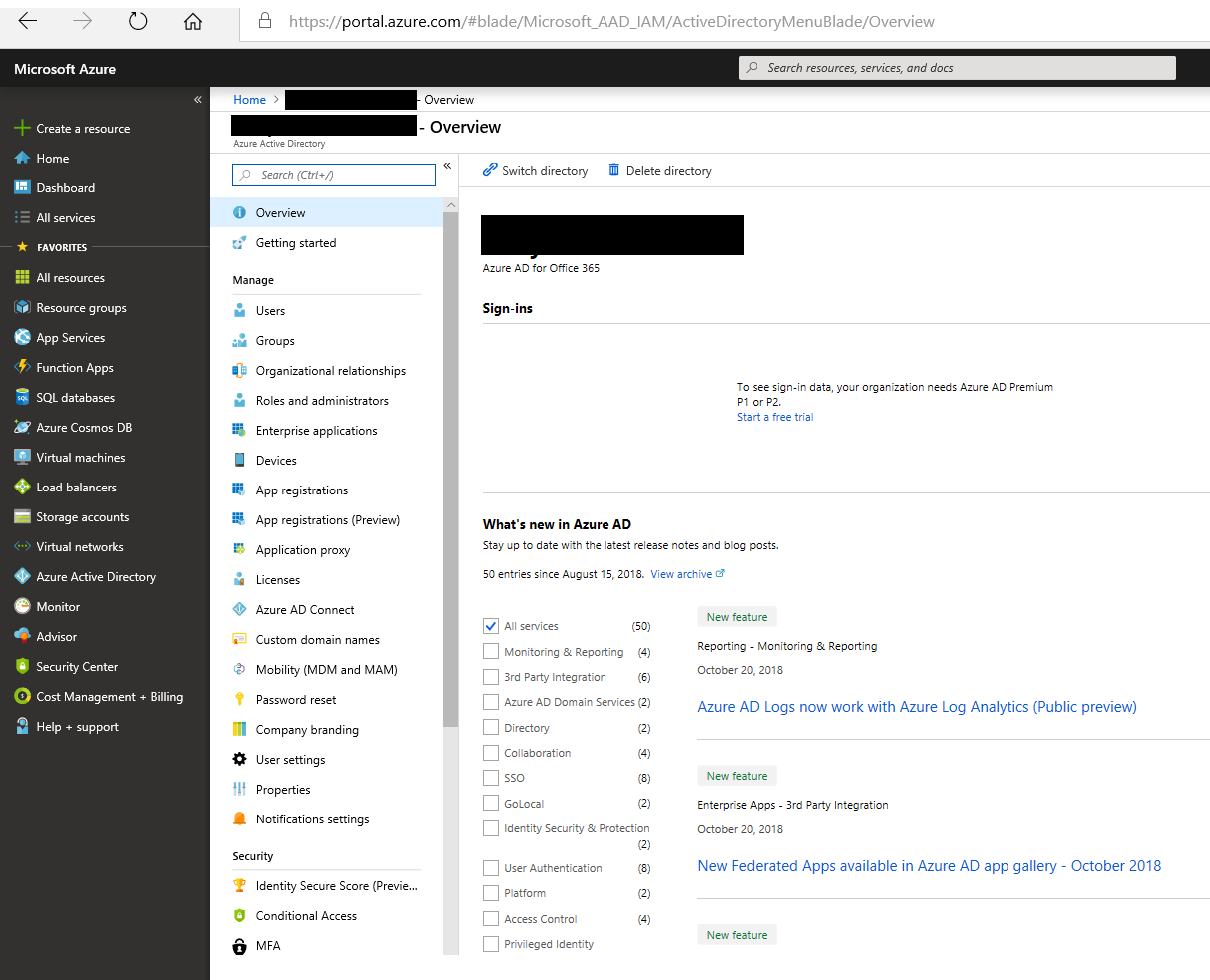 Accédez à Microsoft Entra ID.
