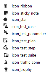, icon_test_beaker, icon_test_parameter, icon_test_plan, icon_test_step, icon_test_suite, icon_traffic_cone, icon_trophy