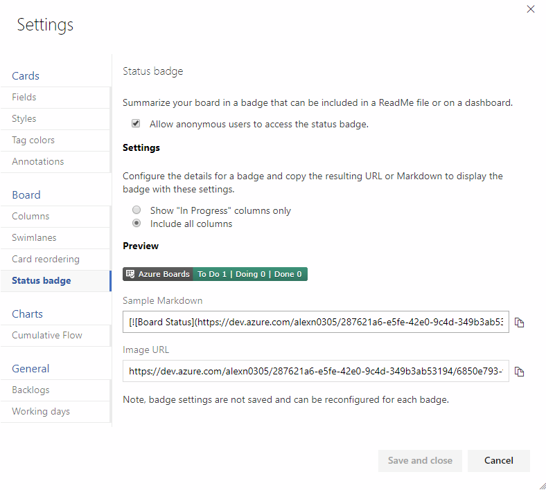 courte vidéo qui montre comment partager les tableaux de votre équipe à l’aide d’un badge.