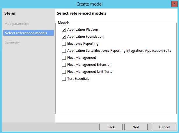 Select referenced models.