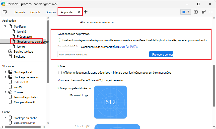 Gestionnaire de protocole