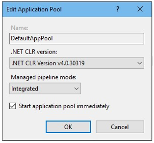Modification du pool d’applications
