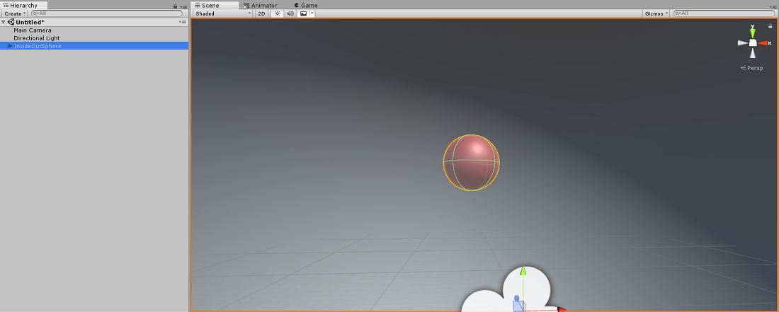 Capture d’écran du menu du dossier Prefab et de l’environnement du développeur.