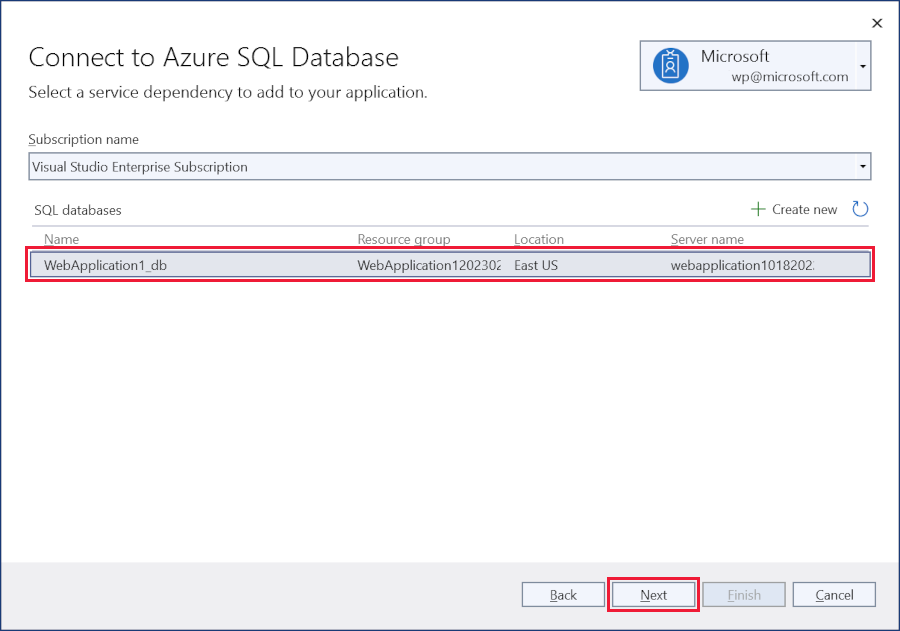 [次へ] を選択する