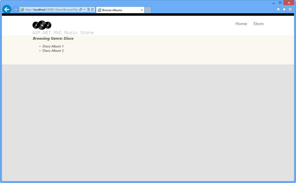 ストア ディスコ アルバムの参照 ストア ディスコ アルバムの参照