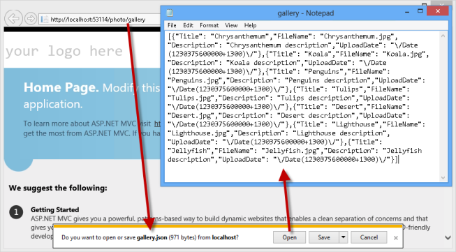 モック写真サービスのテスト モック写真サービスのテスト