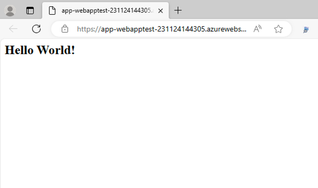 Web アプリを参照します。
