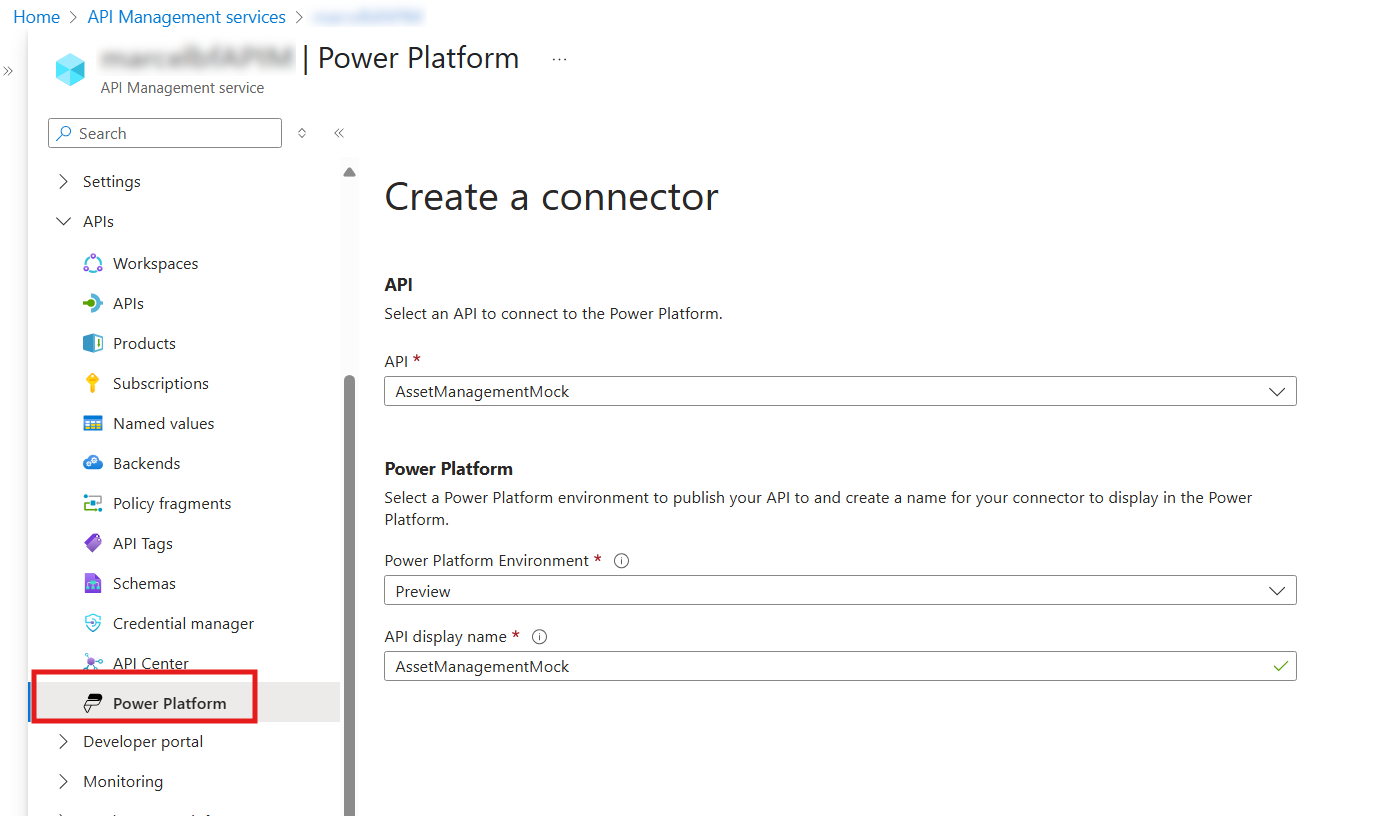 カスタム コネクタを作成する