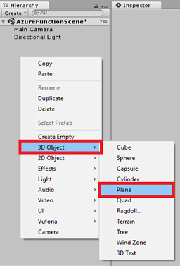 新しい平面を作成する