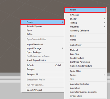 新しいフォルダーを作成する