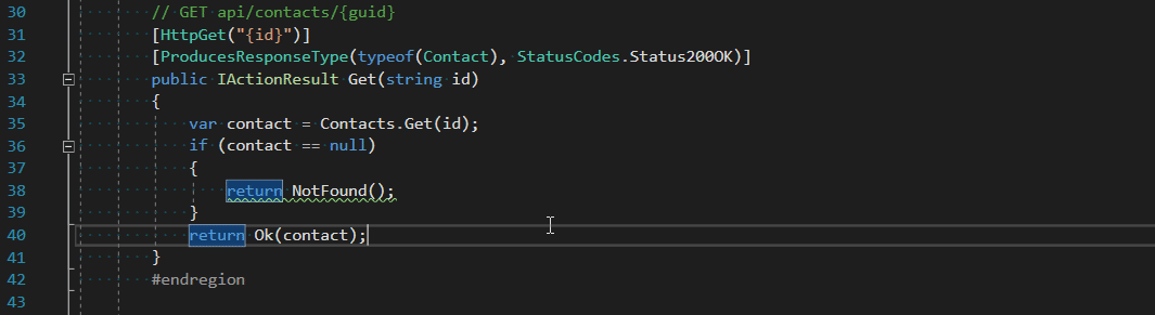 경고를 보고하는 분석기