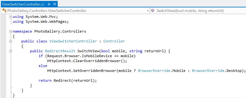 ViewSwitcher 컨트롤러 ViewSwitcher 컨트롤러