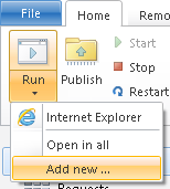 새 WebMatrix 확장 추가 새 WebMatrix 확장 추가
