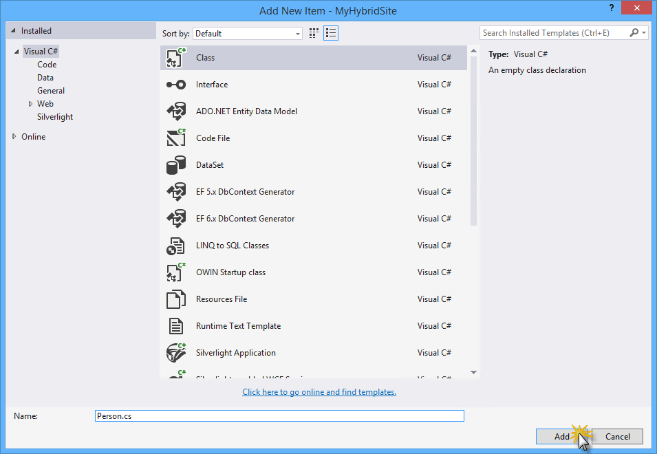 Person 모델 클래스 만들기