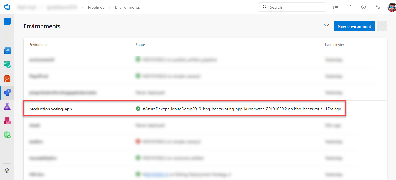 환경을 봅니다.