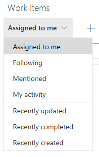 작업 항목 피벗