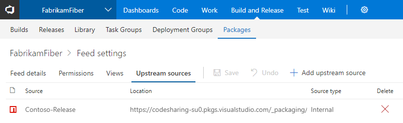 업스트림 원본 목록