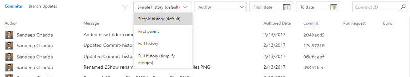 향상된 커밋 필터링
