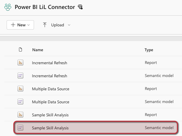 새로 고칠 수 있는 데이터 세트의 스크린샷.