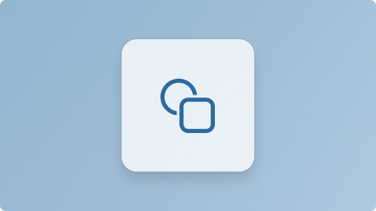 기하 도형 아이콘