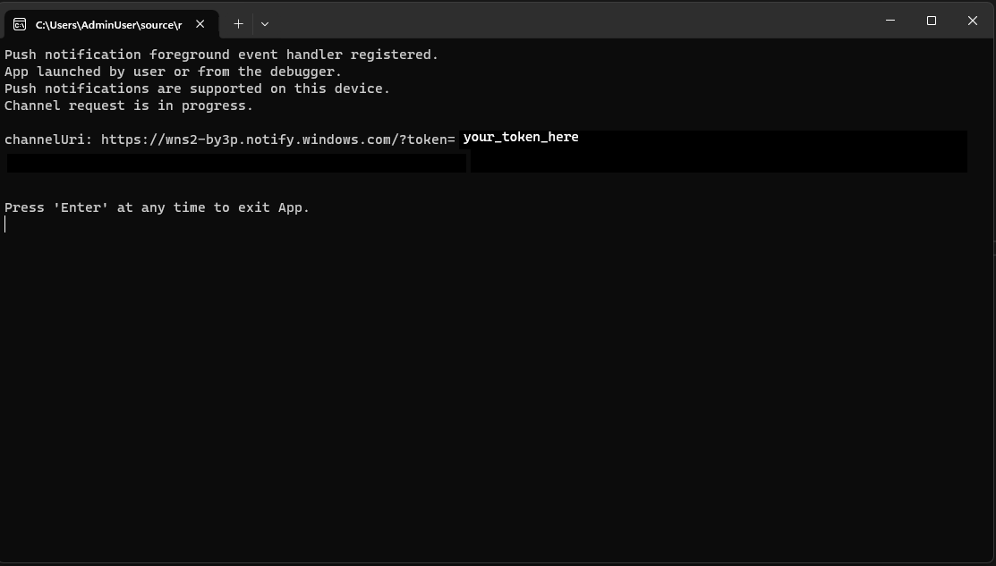 작업 샘플 콘솔