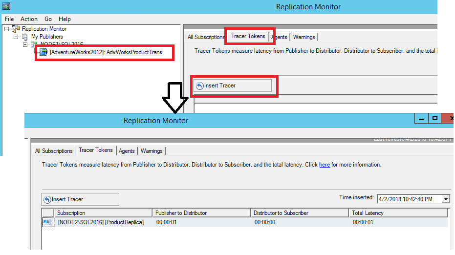 Informatie voor het tracertoken