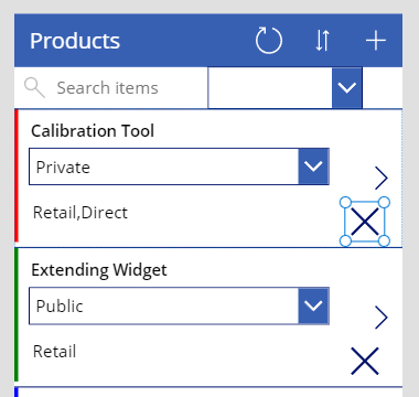 Screenshot of the icon placement in the lower right.