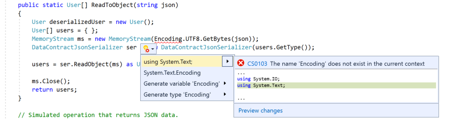 Gebruik de gloeilamp om code te repareren