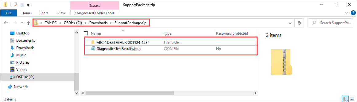 Tworzenie pakietu dla pomocy technicznej 4