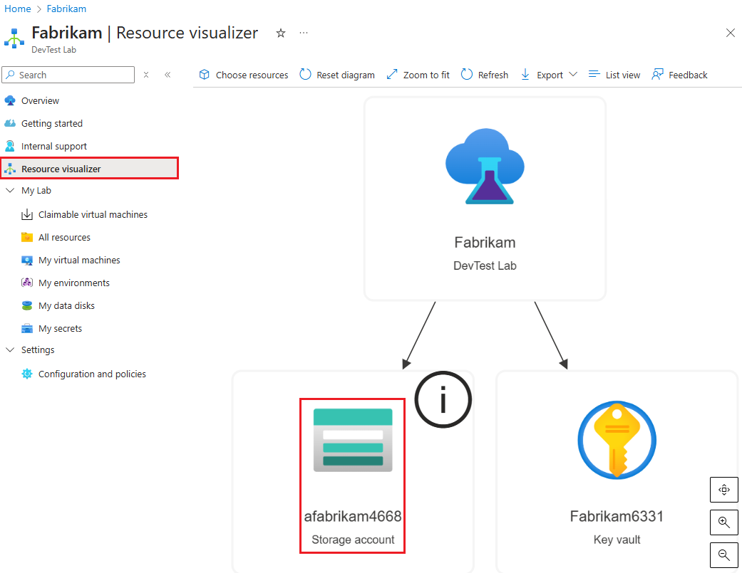 Zrzut ekranu pokazujący wybór konta magazynowego laboratorium.