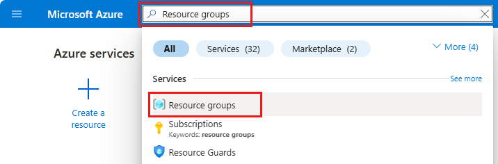 Zrzut ekranu przedstawiający stronę grup zasobów.
