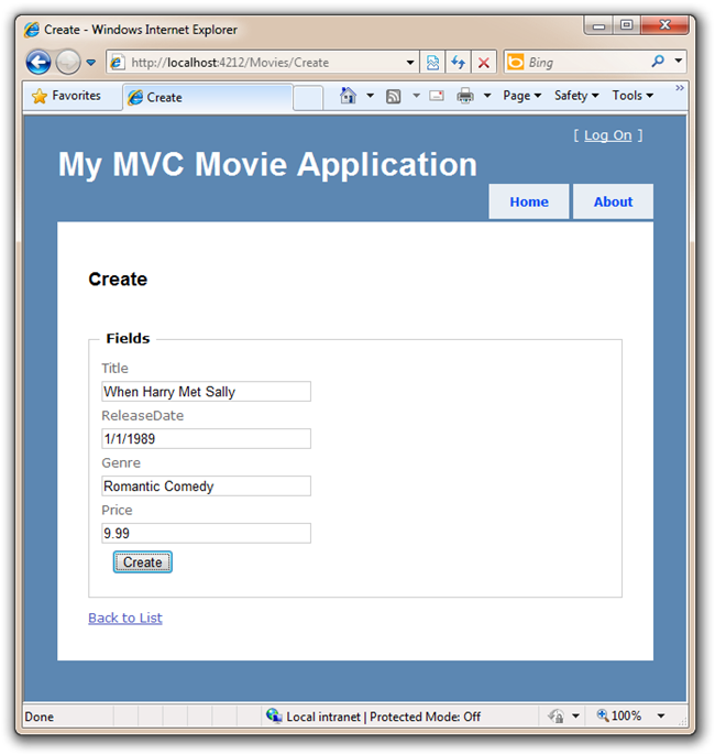 Tworzenie — Windows Internet Explorer