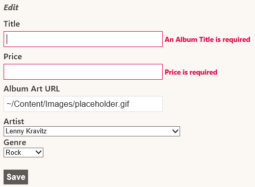 Zweryfikowane pola na stronie Edytowanie
