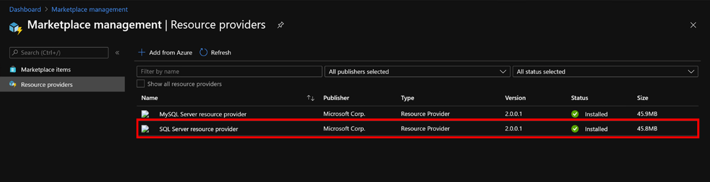 Zrzut ekranu przedstawiający zainstalowane zarządzanie platformą handlową RP.