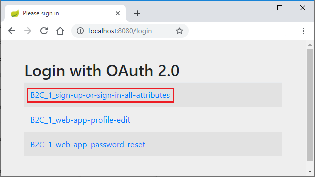 strona logowania aplikacji internetowej.
