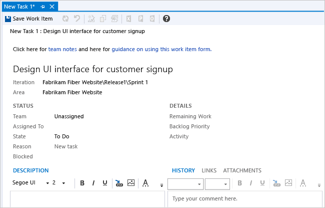 Przykład dwóch hiperlinków zastosowanych do