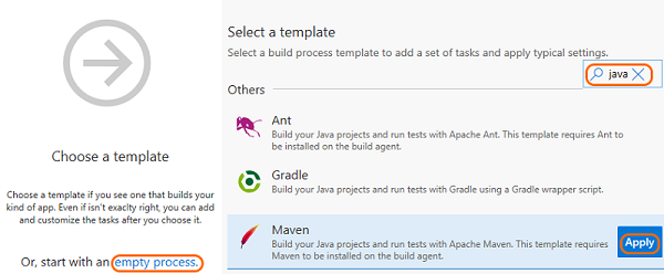 Wyszukiwanie szablonu budowy