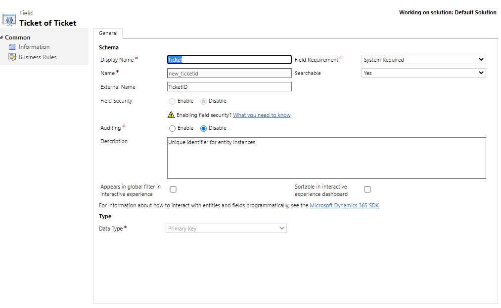 Utwórz nową tabelę.
