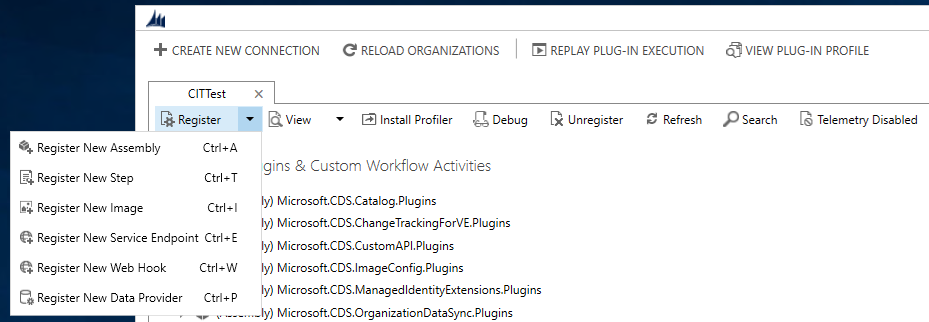 Zarejestruj nowy krok.