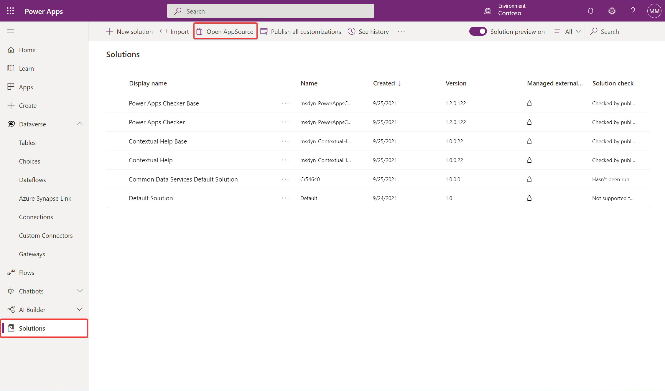Otwórz źródło aplikacji