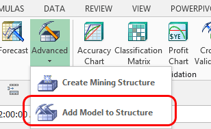 Add Model to Structure button Add Model to Structure button