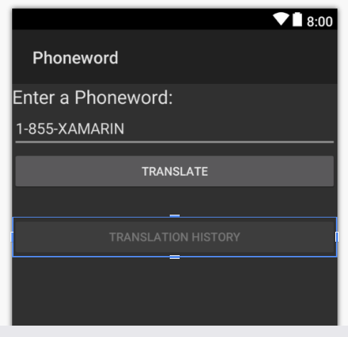 Przycisk odzwierciedla nową wartość ciągu