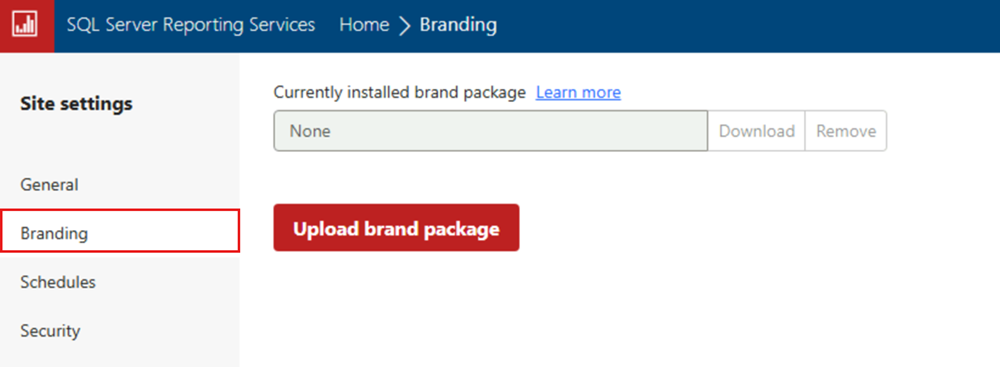 Zrzut ekranu przedstawiający stronę Ustawienia witryny z wyróżnioną kartą Znakowanie.