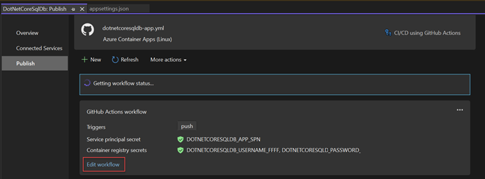 Zrzut ekranu przedstawiający sposób edytowania przepływu pracy.