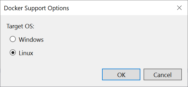 Zrzut ekranu przedstawiający wybieranie docelowego systemu operacyjnego.